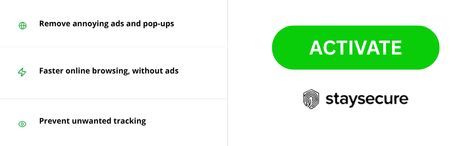 Advertisement - StaySecure